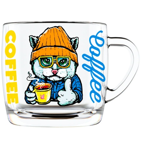 Кружка Кофенечка 300мл /2134-Д Кружка Кофенечка 300мл /2134-Д