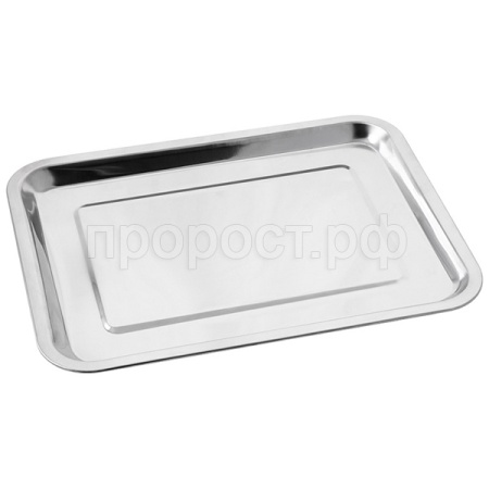 Поднос Domestico 35*26*2см нерж. сталь 108943 /100шт/