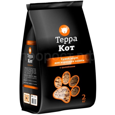 Корм для кошек Терра Кот цыпленок 2кг
