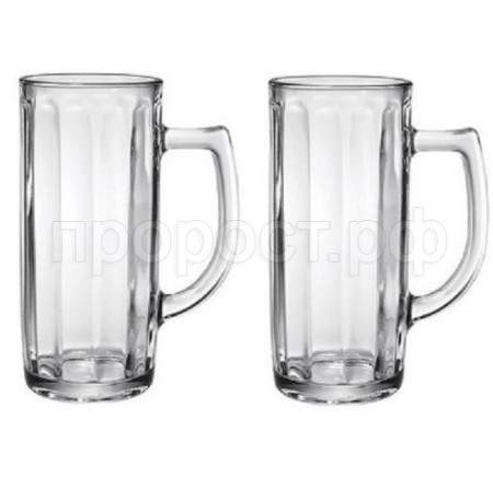 Кружка для пива "ГАМБУРГ" 2шт 330мл Кружка для пива "ГАМБУРГ" 2шт 330мл