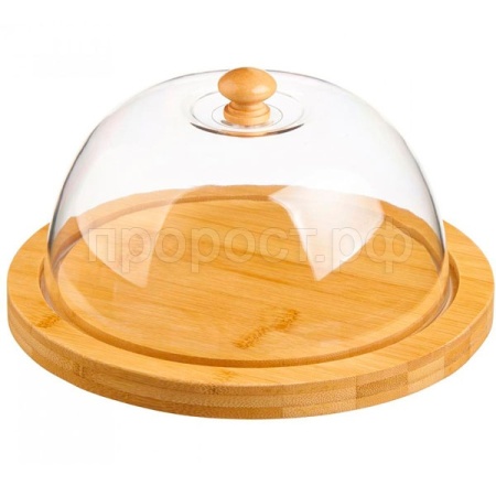Блюдо круглое бамбук 20*17см с крышкой КТ-БК-03 /8шт/Катунь Блюдо круглое бамбук 20*17см с крышкой КТ-БК-03 /8шт/Катунь
