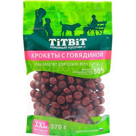 Лакомство С Крокеты с говядиной 370гр/024355 Лакомство С Крокеты с говядиной 370гр/024355