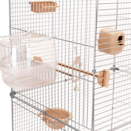 Клетка д/птиц ЛОРА-3 ECO 58*40*126см (укомплект) 3 секции бежевая/4612/Дарэлл Клетка д/птиц ЛОРА-3 ECO 58*40*126см (укомплект) 3 секции бежевая/4612/Дарэлл