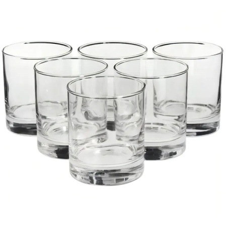 Набор стаканов "ИСЛАНДИЯ" 6шт 300мл низкие