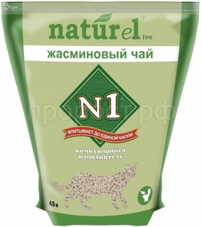 Наполнитель Барсик №1 Naturel Жасминовый чай комкующийся 4,5л Наполнитель Барсик №1 Naturel Жасминовый чай комкующийся 4,5л