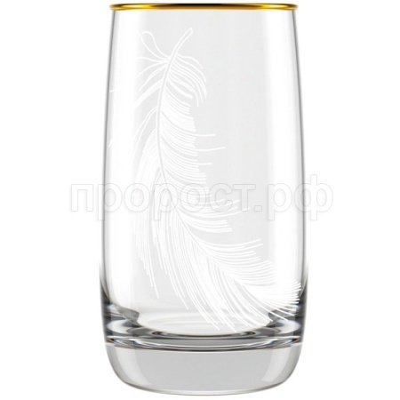 Набор стаканов Перо (6шт) 330мл /158-Г36 Набор стаканов Перо (6шт) 330мл /158-Г36