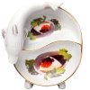 Икорница 15,5*15,5*8см Икорная тарелка 102-12019 Икорница 15,5*15,5*8см Икорная тарелка 102-12019