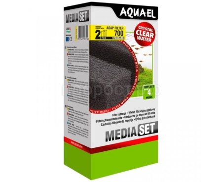 Сменная губка для фильтра ASAP 700(1набор,2шт)/113739 Сменная губка для фильтра ASAP 700(1набор,2шт)/113739