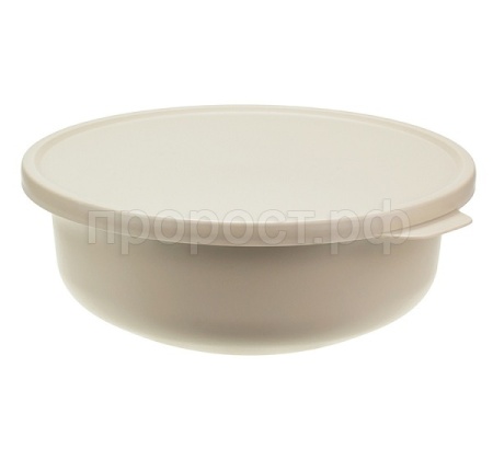 Миска ТЭСТИ 1,2л с крышкой латте М1362 /24шт/М-пласт Миска ТЭСТИ 1,2л с крышкой латте М1362 /24шт/М-пласт