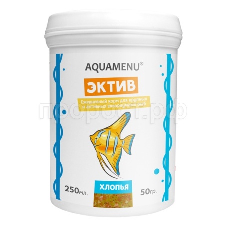 Корм для рыб Аква меню Эктив 250мл Корм для рыб Аква меню Эктив 250мл