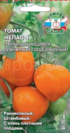Томат Непас 4 (Непасынкующийся Оранжевый Сердцевидный) 0,1г Томат Непас 4 (Непасынкующийся Оранжевый Сердцевидный) 0,1г
