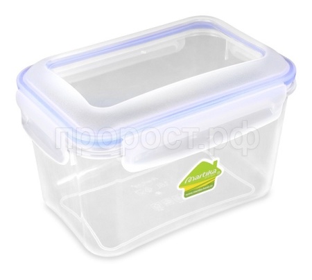 Контейнер д/пищ. прод. Спессо прямоугол. 1.8л С231-01КОЛ /12шт/Мартика