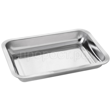 Противень д/выпечки Domestico 31*21*4см нерж.сталь 108945 /100шт/