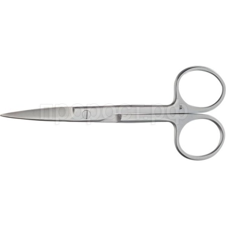 Инструмент Ножницы 140мм прямые остроконечные Инструмент Ножницы 140мм прямые остроконечные