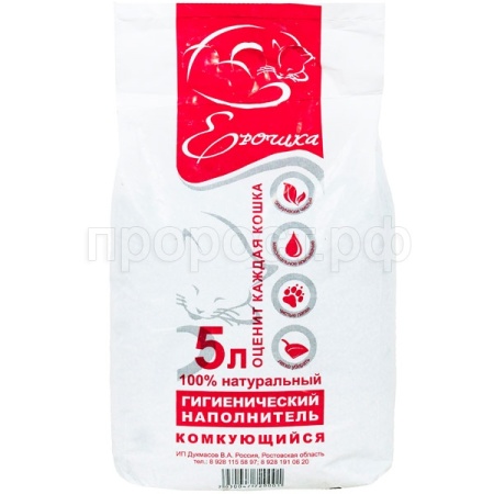 Наполнитель Ерошка комкующийся красный 5л Наполнитель Ерошка комкующийся красный 5л