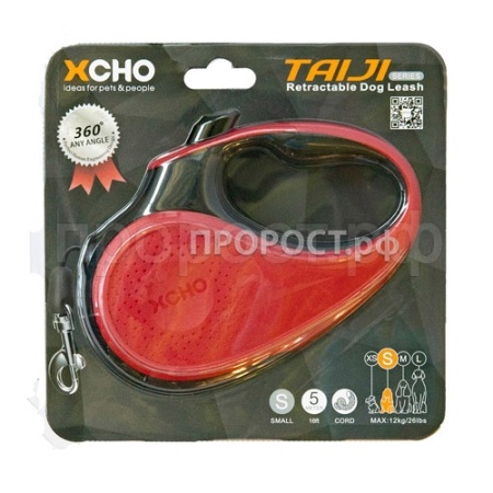 Рулетка автоматическая 5м на 12кг черно-красная шнур/Х3198/ЗР Рулетка автоматическая 5м на 12кг черно-красная шнур/Х3198/ЗР