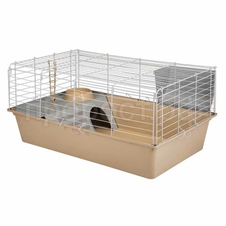 Клетка д/круп. грыз Дарэлл РОДЖЕР 80 №3 складная 78*48*34см беж/бел/41814/Дарэлл