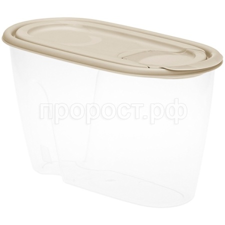 Емкость д/сыпуч. прод. 0,9л латте М1220 /30шт/ М-пласт 