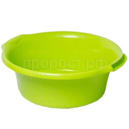 Таз 16л Водолей круглый салатовый С613 /14шт/Мартика
