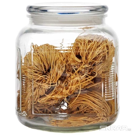 Банка д/сыпуч. прод. 2л ARIA стеклянная с крышкой/12шт/004472/Mallony