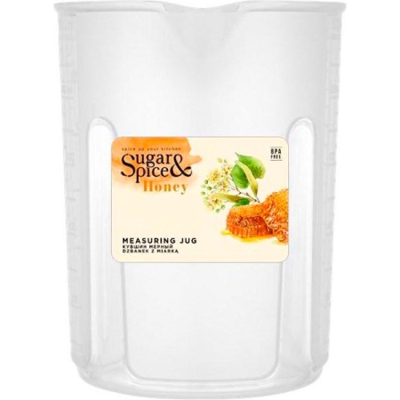 Кувшин мерный Sugar&Spice Honey 1л прозрачный SE1114 /27шт/ПР Кувшин мерный Sugar&Spice Honey 1л прозрачный SE1114 /27шт/ПР
