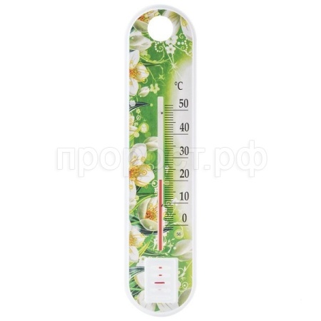 Термометр комнатный Цветок П-1 (в пакете) 100655